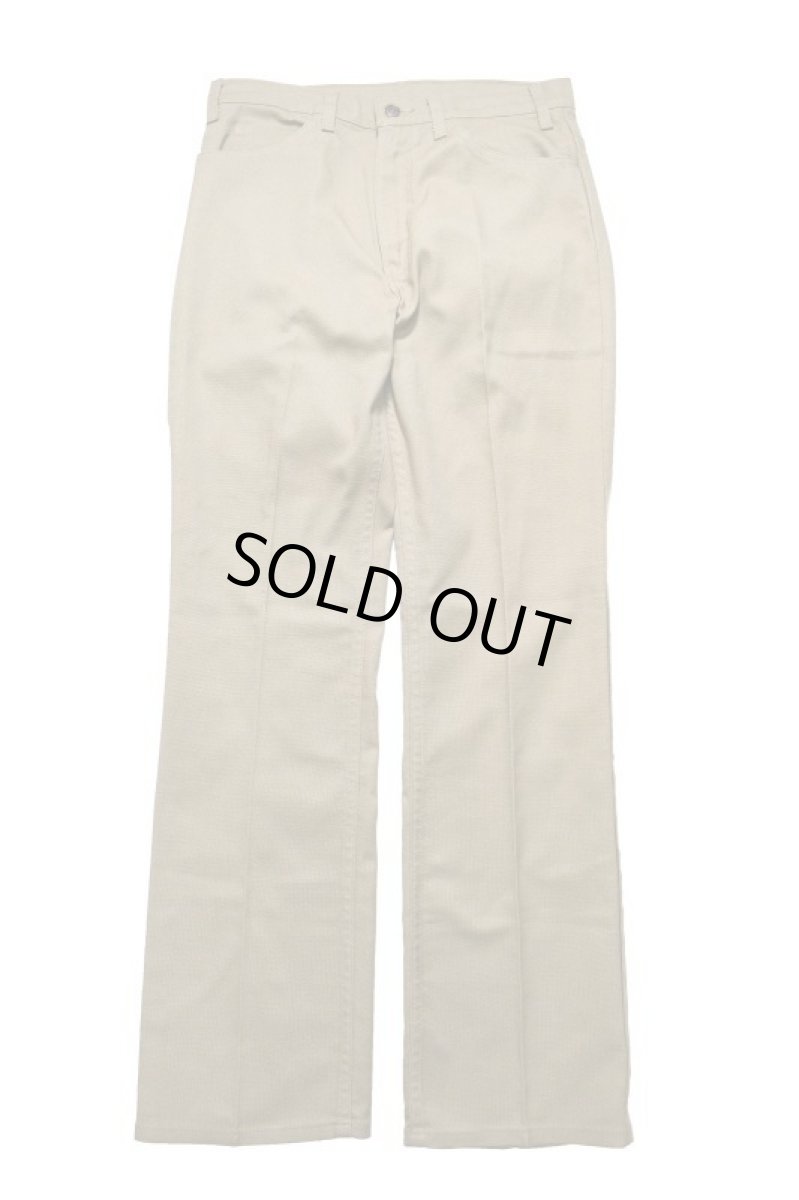 画像1: Used Levi's Sta-Prest Flare Pants Khaki made in USA (1)
