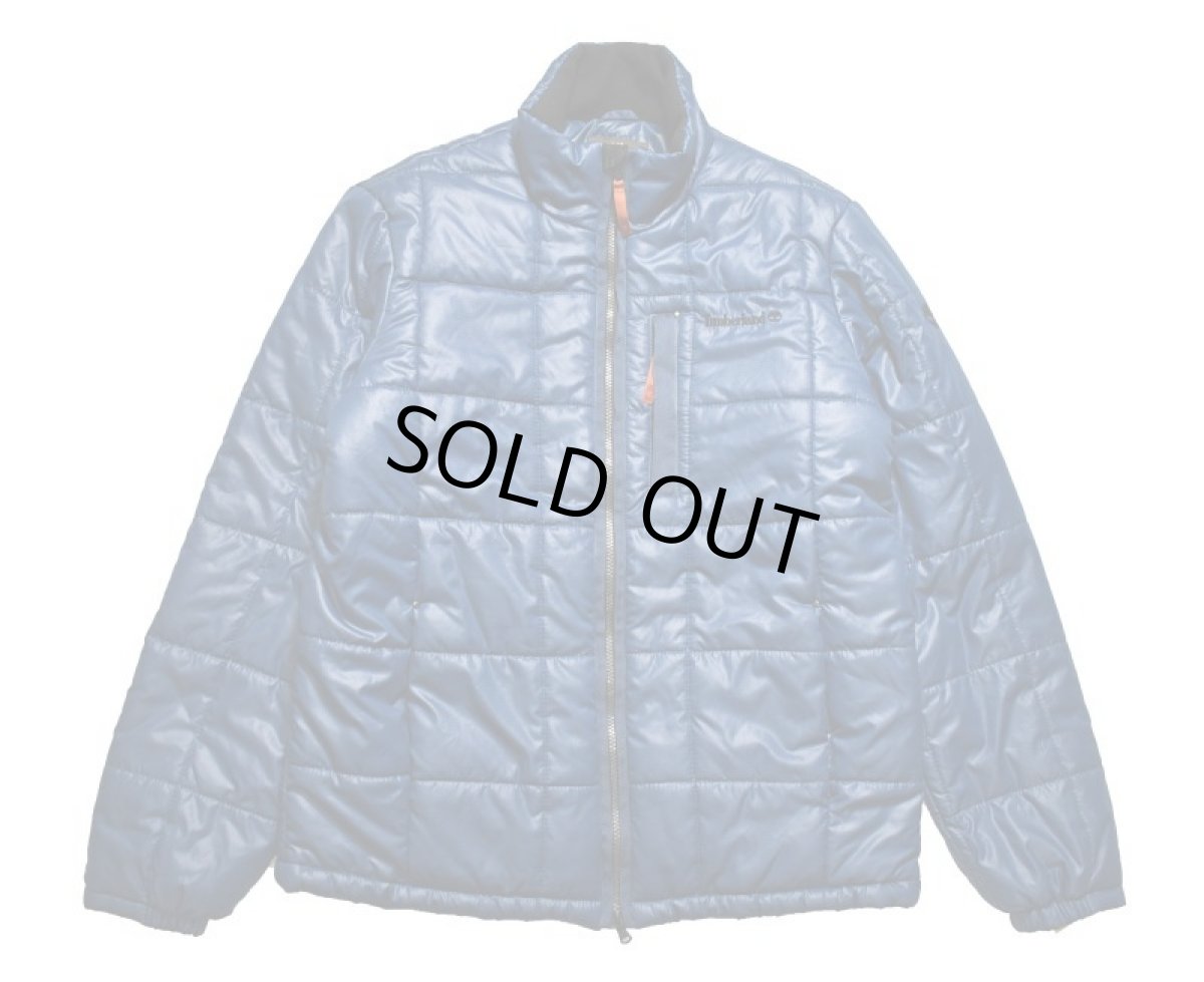 画像1: Deadstock Timberland Puffa Jacket Blue (1)