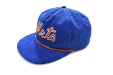 画像2: Deadstock New York Mets Corduroy Trucker Hat (2)