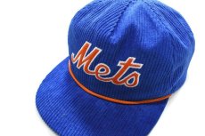 画像3: Deadstock New York Mets Corduroy Trucker Hat (3)