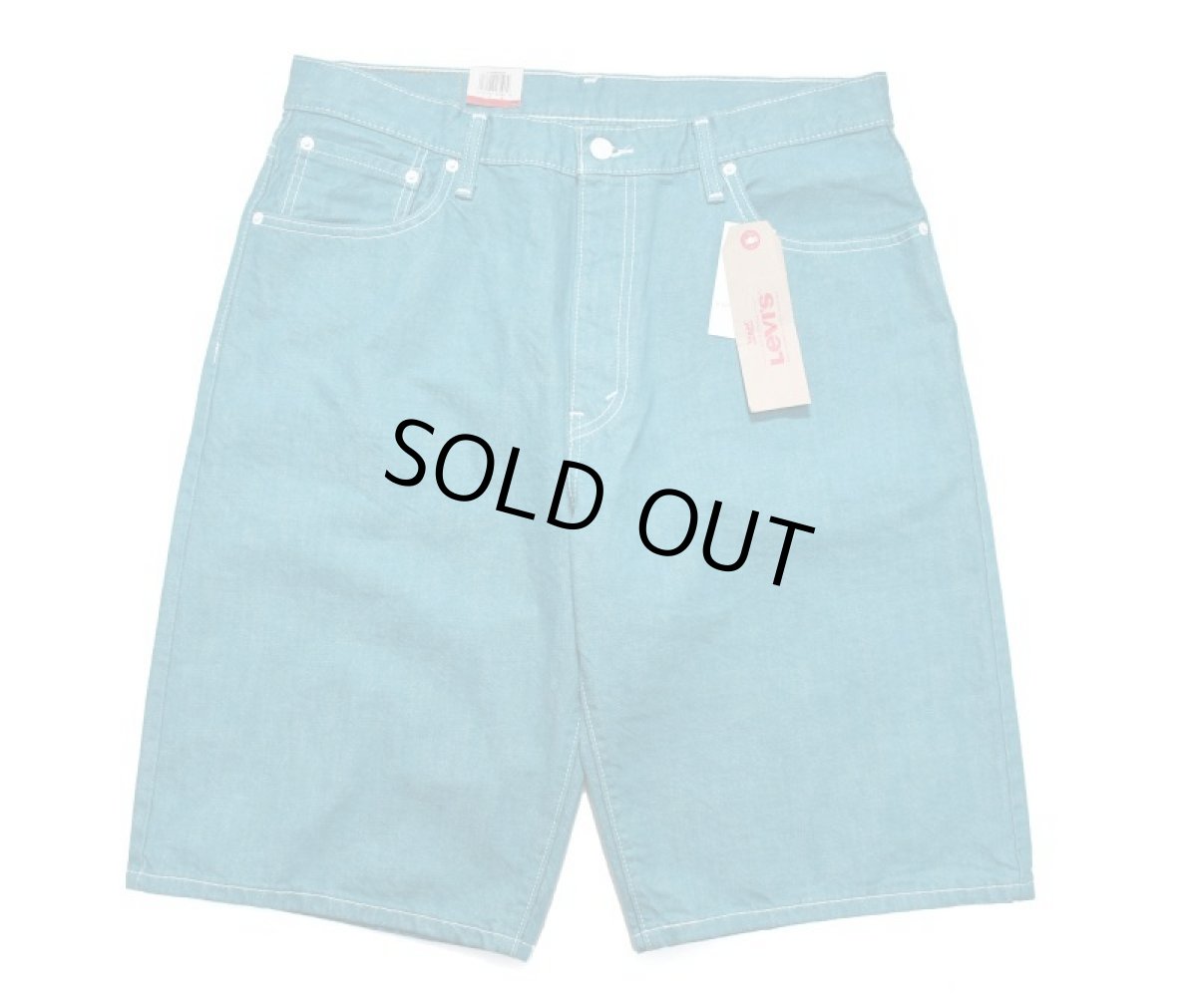 画像1: Deadstock Levi's 569 Denim Shorts #0247 リーバイス (1)