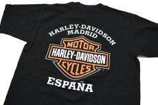 画像4: Used Harley-Davidson S/S Tee Black (4)