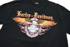 画像2: Used Harley-Davidson S/S Tee Black (2)