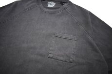 画像2: ONEITA Pigment Dye Heavy Weight T-Shirts Black (2)