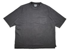 画像1: ONEITA Pigment Dye Heavy Weight T-Shirts Black (1)