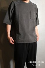 画像5: ONEITA Pigment Dye Heavy Weight T-Shirts Black (5)