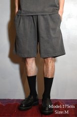 画像6: ONEITA Pigment Dye Heavy Weight Shorts Black (6)
