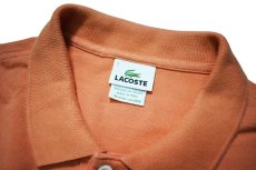 画像4: Used Lacoste S/S Polo Shirt Salmon Pink (4)