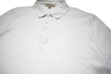 画像2: Used Burberry S/S Polo Shirt White (2)