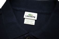 画像4: Used Lacoste S/S Polo Shirt Navy (4)
