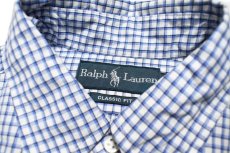 画像4: Used Ralph Lauren Plaid Pattern B/D Shirt "Classic Fit" ラルフローレン (4)