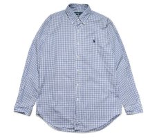 画像1: Used Ralph Lauren Plaid Pattern B/D Shirt "Classic Fit" ラルフローレン (1)