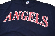 画像2: Used MLB S/S Print Tee "California Angels" made in USA (2)