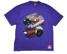 画像1: Deadstock MLB S/S Print Tee "Colorado Rockies" made in USA (1)