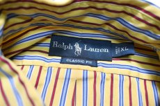 画像4: Used Ralph Lauren Stripe Shirt "Classic Fit" ラルフローレン (4)