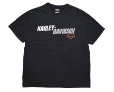 画像1: Used Harley-Davidson S/S Tee Black made in USA (1)