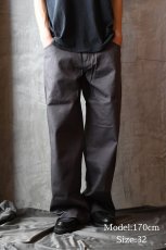 画像8: Deadstock Solo Jeans Baggy Pants Charcoal (8)