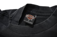 画像4: Used Harley-Davidson S/S Tee Black made in USA (4)