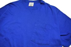 画像2: Used L.L.Bean × Russell Athletic Blank S/S Pocket Tee Blue made in USA (2)