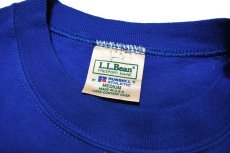 画像3: Used L.L.Bean × Russell Athletic Blank S/S Pocket Tee Blue made in USA (3)