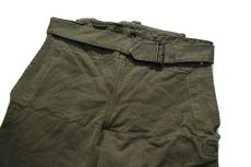 画像2: Deadstock M-38 French Military Motorcycle Pants フランス軍 (2)