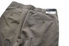 画像4: Perry Ellis Portfolio Pleated Slacks Khaki (4)