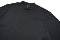 画像2: Used Nike S/S Mock Neck Tee Black ナイキ (2)