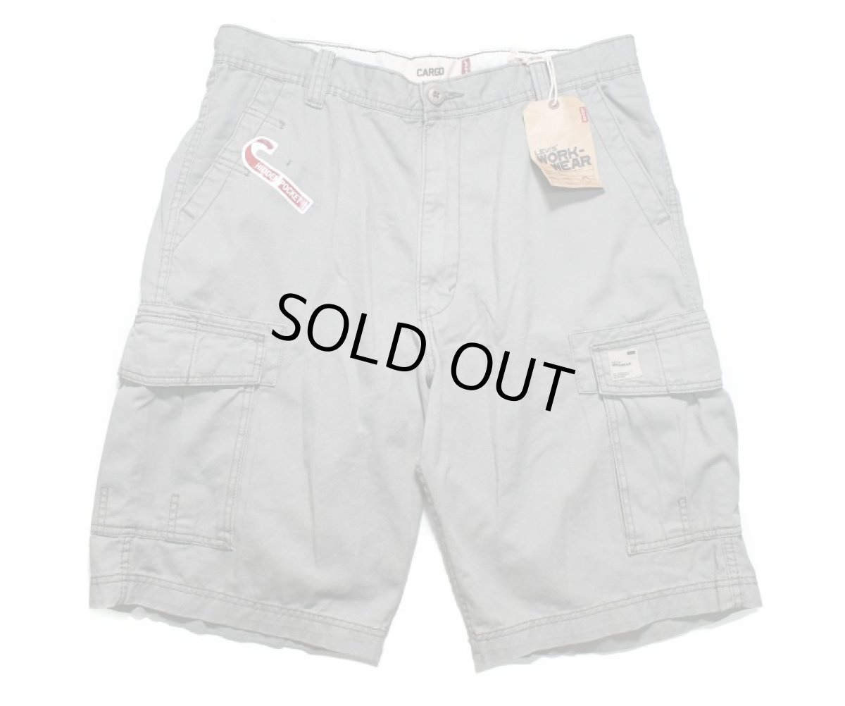 画像1: Deadstock Levi's Cargo Shorts Grey (1)