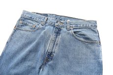 画像2: Used Levi's 550 Cut Off Denim Pants made in USA リーバイス (2)