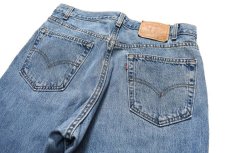 画像4: Used Levi's 550 Cut Off Denim Pants made in USA リーバイス (4)