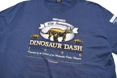 画像2: Used S/S Print Tee "Dinosaur Dash" made in USA (2)