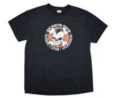 画像1: Used Skull Print S/S Tee "Desoto SK8" (1)