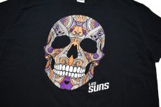 画像2: Used Skull Print S/S Tee "Los Suns" (2)