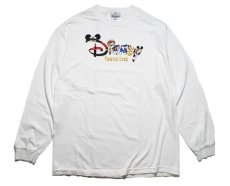 画像1: Used Disney L/S Print Tee "Disney Cruise Line" (1)