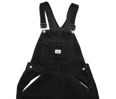 画像1: Used Old Navy Corduroy Overall Black (1)