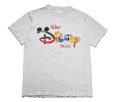 画像1: Used Disney S/S Print Tee "Walt Disney World" made in USA (1)