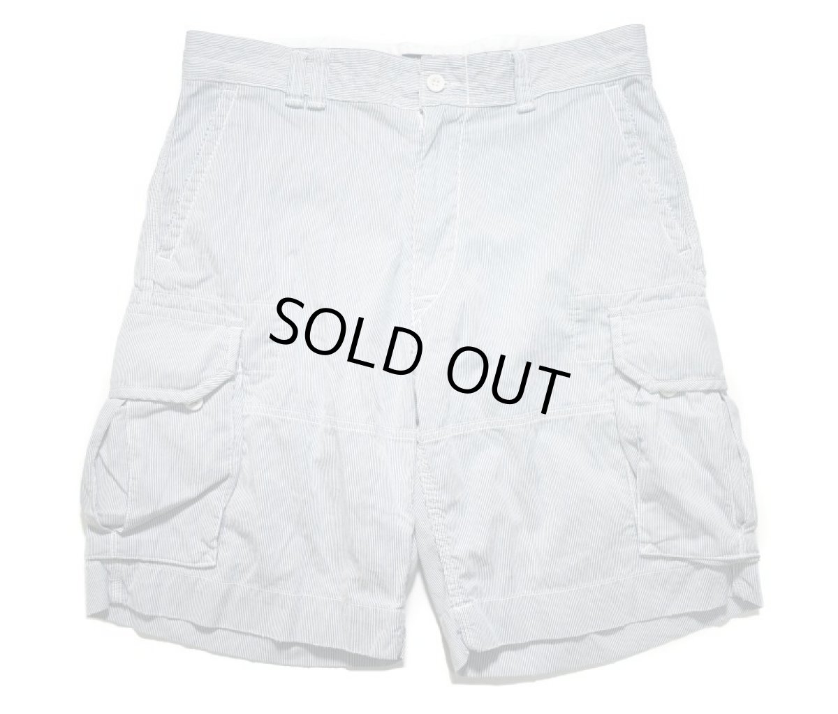 画像1: Used Polo Ralph Lauren Stripe Cargo Shorts (1)
