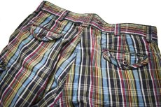 画像4: Used Polo Ralph Lauren Plaid Cargo Shorts (4)