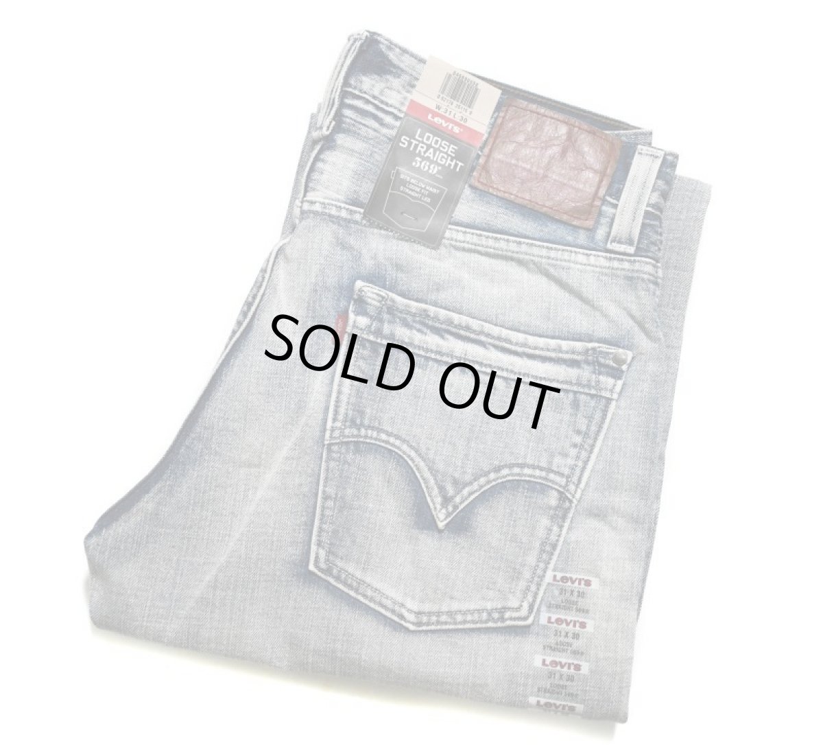 画像1: Deadstock Levi's 569 Denim Pants #0008 リーバイス (1)