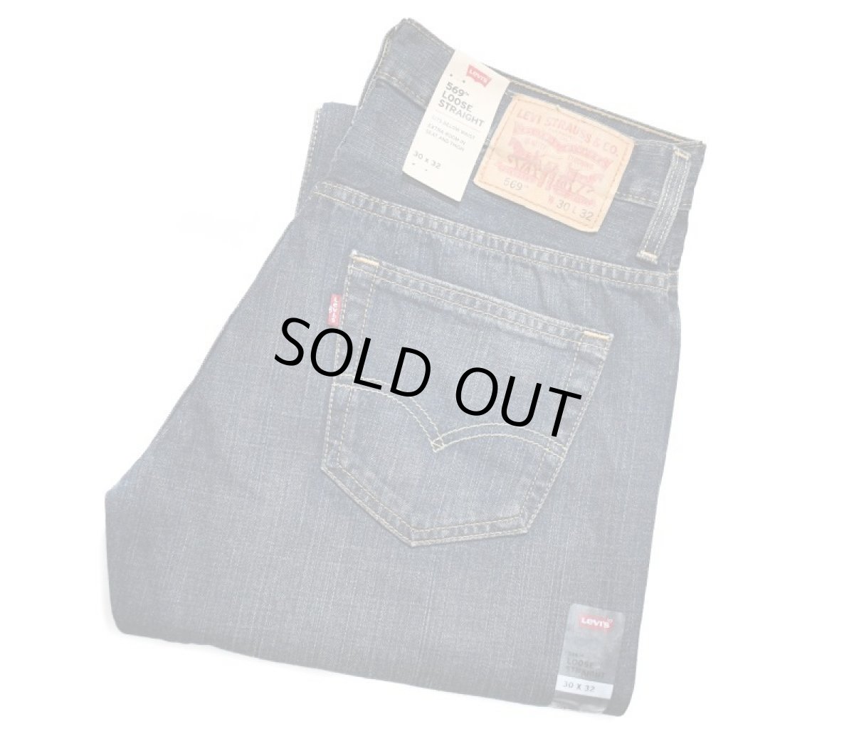 画像1: Deadstock Levi's 569 Denim Pants #0041 リーバイス (1)