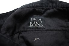 画像5: Used Jos.A.Bank Pleated Linen Shorts Black (5)