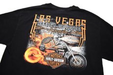画像4: Used Harley-Davidson S/S Print Tee (4)