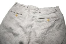 画像4: Used Nautica Pleated Linen Shorts Khaki (4)
