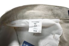 画像6: Deadstock Dockers Pleated Linen Shorts Khaki (6)