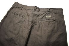 画像4: Used Chaps Pleated Linen Shorts Brown (4)