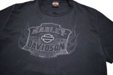 画像2: Used Harley-Davidson S/S Print Tee (2)