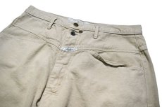 画像2: Used Marithe Francois Girbaud Denim Shorts Khaki (2)