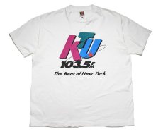 画像1: Used S/S Print Tee "103.5 KTU" (1)