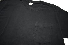 画像2: Used Blank S/S Pocket Tee Black (2)