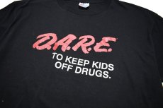 画像2: Used S/S Print Tee "D.A.R.E" (2)